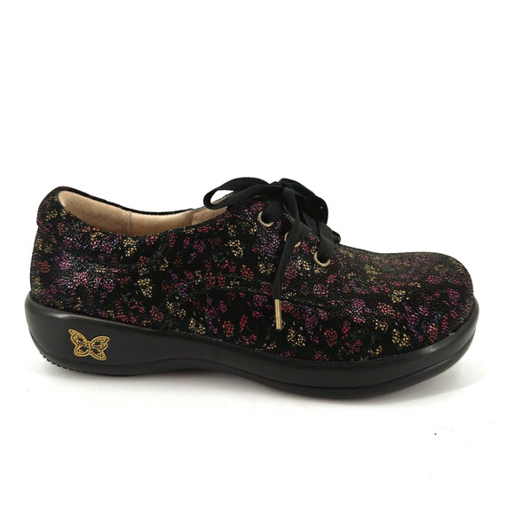 Alegria Womens Kimi Pro Ditsy Doo Shoes Size 37/7 Colorful Comfort Leather Work - Picture 1 of 10
